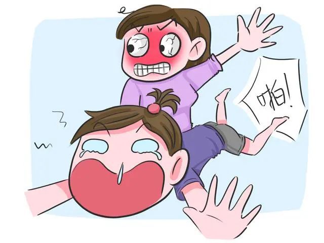 后背不要轻易打03.都说打娃不打头,要打就打屁股.